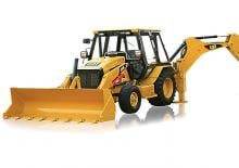 Koparko-ładowarki Caterpillar 424B