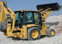 Koparko-ładowarki Komatsu WB97R-5 