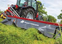 Kosiarka dyskowa bez kondycjonera mocowana z tyłu Massey Ferguson DM255 P