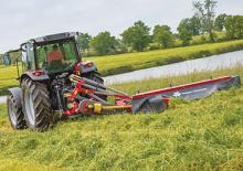 Kosiarka dyskowa bez kondycjonera mocowana z tyłu Massey Ferguson DM357 P