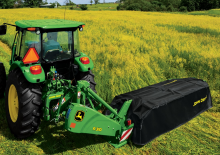 Kosiarka dyskowa bez kondycjonera mocowana z tyłu John Deere R310