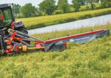 Kosiarka dyskowa z kondycjonerem mocowana z tyłu Massey Ferguson DM357 TL-KC