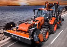 Kosiarka dyskowa z kondycjonerem mocowana z tyłu Kubota DMC6087T