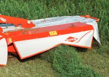 Kosiarka dyskowa z kondycjonerem mocowana z tyłu Kuhn FC 243 R-GII
