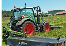 Kosiarka dyskowa z kondycjonerem mocowana z tyłu Fendt Slicer 3060 TLRC