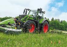 Kosiarka dyskowa z kondycjonerem mocowana z tyłu Fendt Slicer 3570 TLKC