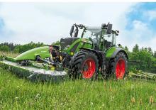 Kosiarka dyskowa z kondycjonerem mocowana z tyłu Fendt Slicer 3670 TLX KC