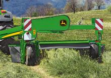Kosiarki dyskowe zaczepiane z kondycjonerem John Deere 1355