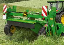 Kosiarki dyskowe zaczepiane z kondycjonerem John Deere 635