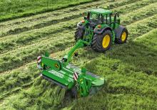 Kosiarki dyskowe zaczepiane z kondycjonerem John Deere 835