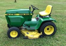 Kosiarki Samojezdne i Traktory Ogrodowe John Deere 214