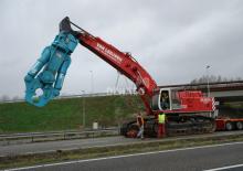 Kruszarki do betonu Dehaco MS 140R