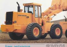 Ładowarki kołowe John Deere Construction 444 D