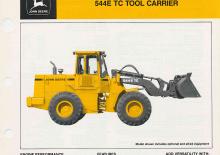 Ładowarki kołowe John Deere Construction 544 E TC
