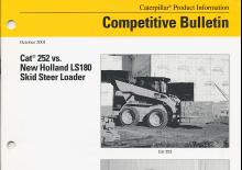 Ładowarki o sterowaniu burtowym Caterpillar 252