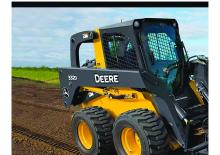 Ładowarki o sterowaniu burtowym John Deere Construction 318D