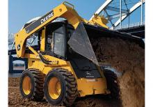 Ładowarki o sterowaniu burtowym John Deere Construction 325