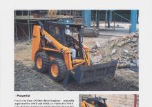 Ładowarki o sterowaniu burtowym Case 40XT