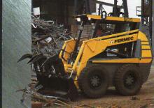 Ładowarki o sterowaniu burtowym Terex-Fermec 528