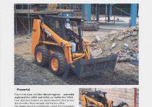 Ładowarki o sterowaniu burtowym Case 60XT