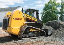 Ładowarki o sterowaniu burtowym New Holland C334