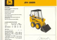 Ładowarki o sterowaniu burtowym John Deere Construction JD14