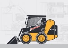 Ładowarki o sterowaniu burtowym Volvo MC110B