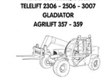 Ładowarki teleskopowe Terexlift Agri 357