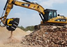 Łyżki rozdrabniająca do koparek hydraulicznych MB Crusher BF120.4 S4
