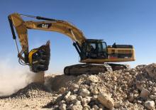 Łyżki rozdrabniająca do koparek hydraulicznych MB Crusher BF135.8
