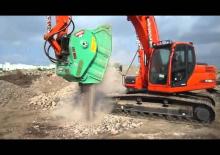 Łyżki rozdrabniająca do koparek hydraulicznych Montabert CRB 501
