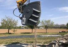 Łyżki rozdrabniająca do koparek hydraulicznych VTN FB150 HD 