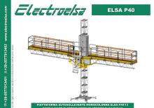 Masztowe platformy robocze Electroelsa ELSA P40