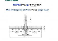 Masztowe platformy robocze Electroelsa EP-3125