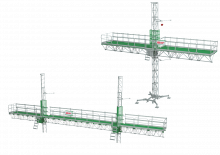 Masztowe platformy robocze Jaso GP40