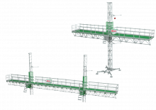 Masztowe platformy robocze Jaso GPI40