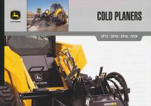 Maszyny do frezowania na zimno John Deere Construction CP24