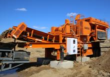 Urządzenia do recyklingu gruzu budowlanego Eagle Crusher 2036 Eagle