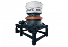 Urządzenia do recyklingu gruzu budowlanego Sandvik CH890i
