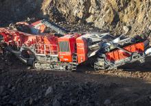 Urządzenia do recyklingu gruzu budowlanego Terex-Finlay I 120 RS