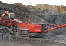 Urządzenia do recyklingu gruzu budowlanego Terex-Finlay J 1480