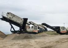 Urządzenia do recyklingu gruzu budowlanego Metso Lokotrack LT 106