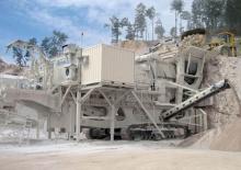 Urządzenia do recyklingu gruzu budowlanego Metso Lokotrack LT 1620 E