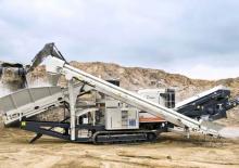 Urządzenia do recyklingu gruzu budowlanego Metso Lokotrack LT 200 HP