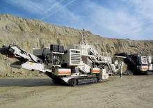 Urządzenia do recyklingu gruzu budowlanego Metso Lokotrack LT 300 GP