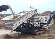 Urządzenia do recyklingu gruzu budowlanego Metso Lokotrack LT 300 HP