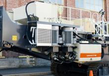 Urządzenia do recyklingu gruzu budowlanego Metso Lokotrack Urban LT 120 E