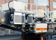 Urządzenia do recyklingu gruzu budowlanego Metso Lokotrack Urban LT 130 E