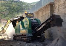 Urządzenia do recyklingu gruzu budowlanego Komplet MILL TRACK M 5000 