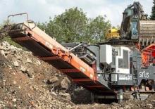 Urządzenia do recyklingu gruzu budowlanego Sandvik QJ 341